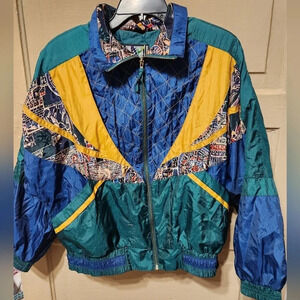 Vintage River Edge Sport Windbreaker Jacket